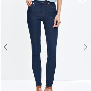 Madewell 9” High-Rise Skinny Jean in Davis Wash